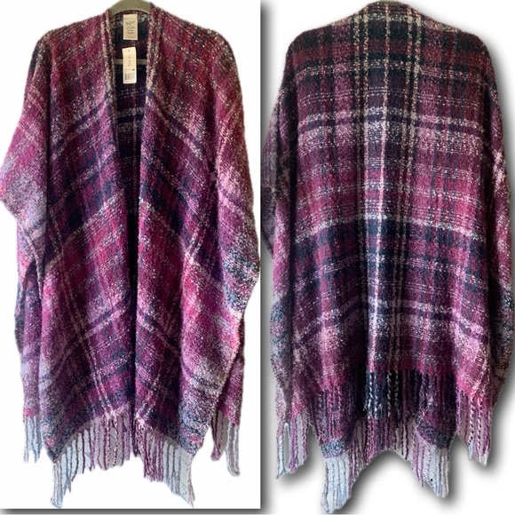 {Woolrich} NWT Blanket Wrap Soft/Stylish/Warm& Cozy - Picture 2 of 7